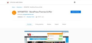 best free chrome extensions wpsniffer