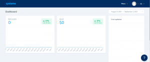 how to create a free landing page system dashboard