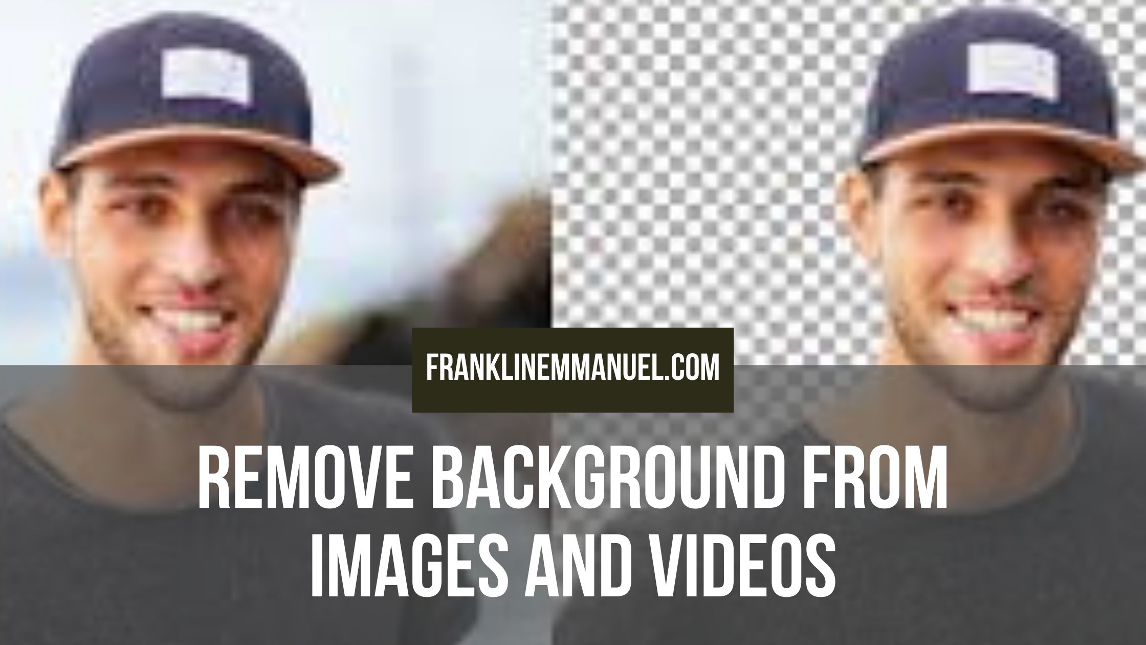 How To Remove Background Online Free From Images And Videos