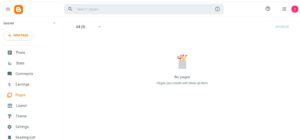 how-to-create-blog-with-blogger-pages