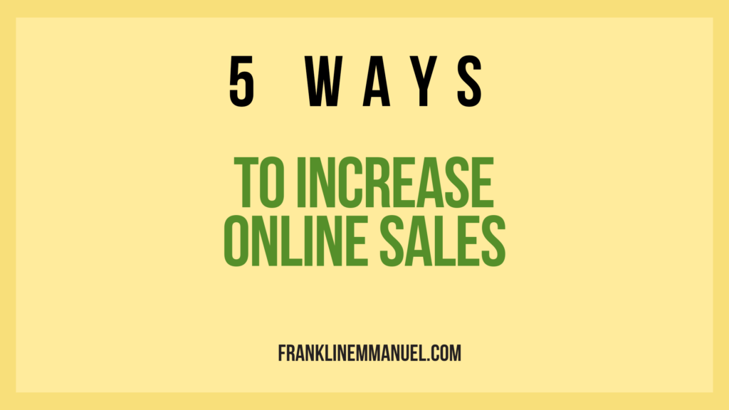 how to increase online sale featured