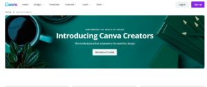 make money using with canva creator