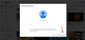 how to start a youtube channel for beginners create achannel